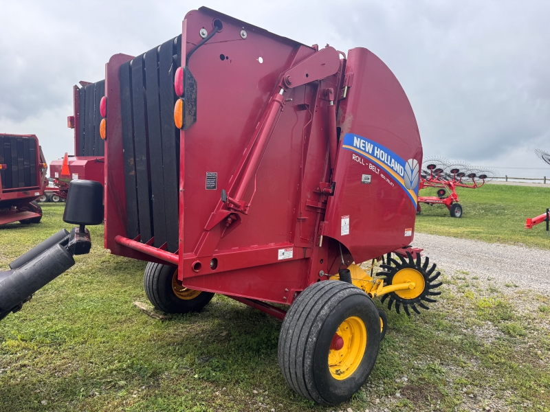 2011 New Holland RB450U round baler at Baker & Sons Equipment in Ohio