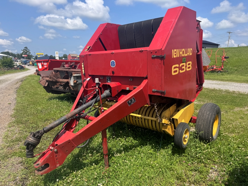 2000 New Holland 638 round baler at Baker & Sons Equipment in Ohio