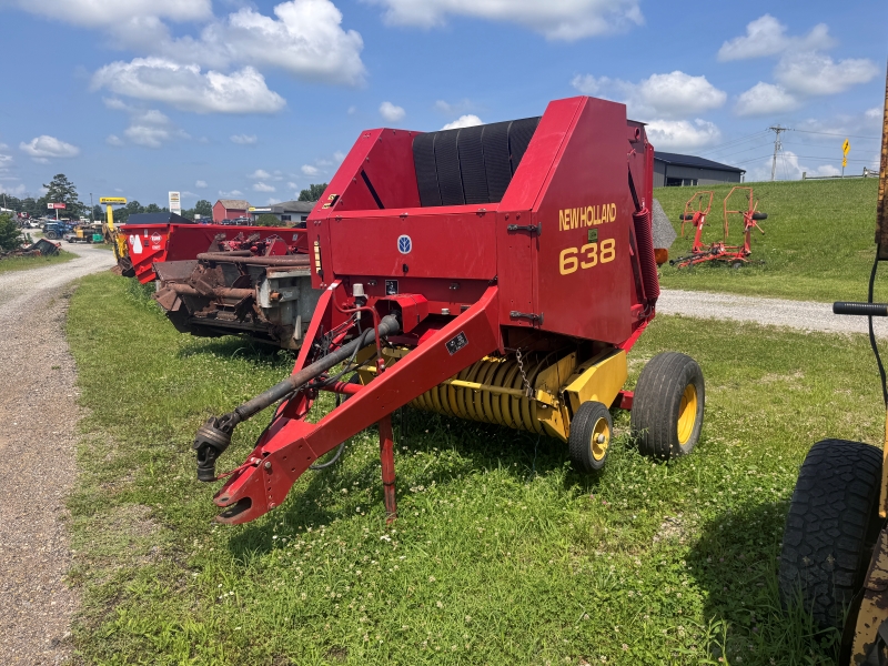 2000 New Holland 638 round baler at Baker & Sons Equipment in Ohio