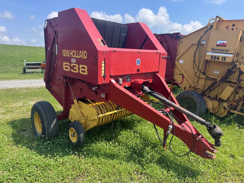 2000 New Holland 638 round baler at Baker & Sons Equipment in Ohio