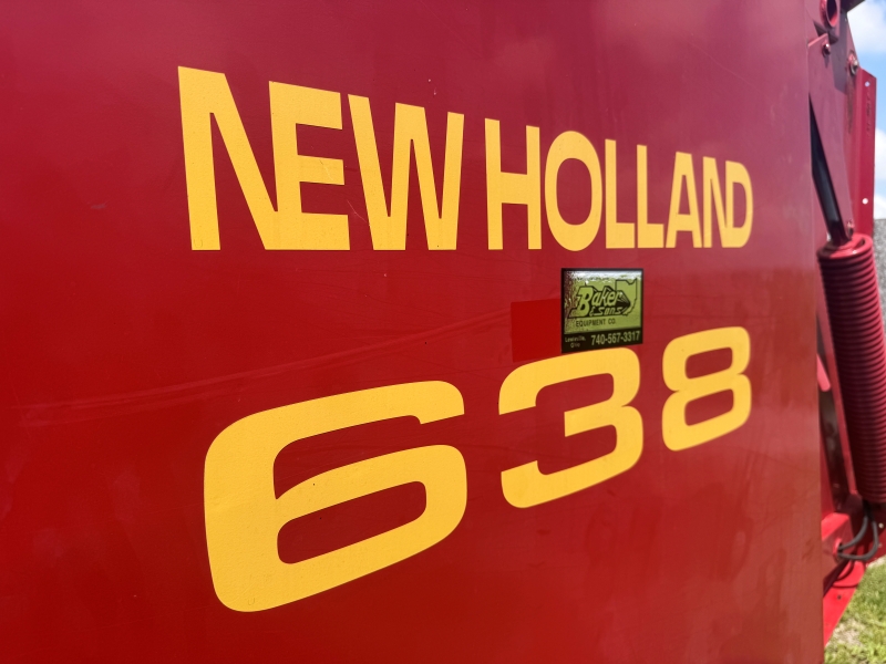 2000 New Holland 638 round baler at Baker & Sons Equipment in Ohio