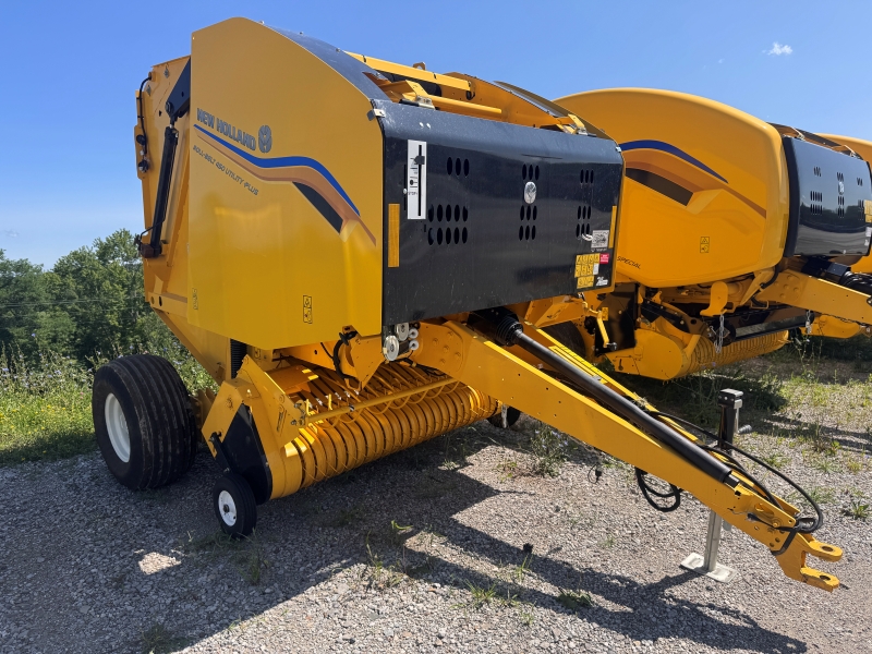 2026 New Holland RB450U Plus round baler at Baker & Sons Equipment in Ohio