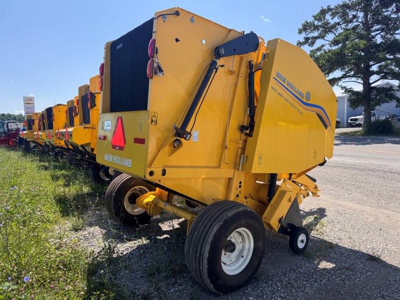 2026 New Holland RB450U Plus round baler at Baker & Sons Equipment in Ohio