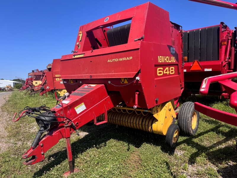 1999 New Holland 638 round baler at Baker & Sons Equipment in Ohio
