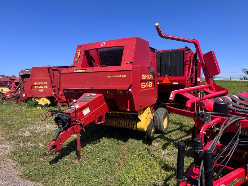1999 New Holland 648 round baler at Baker & Sons Equipment in Ohio