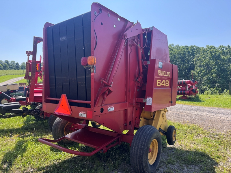 1999 New Holland 648 round baler at Baker & Sons Equipment in Ohio