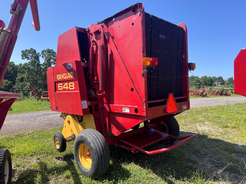 1999 New Holland 648 round baler at Baker & Sons Equipment in Ohio