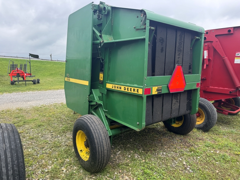 1986 John Deere 330 round baler at Baker & Sons Equipment in Ohio