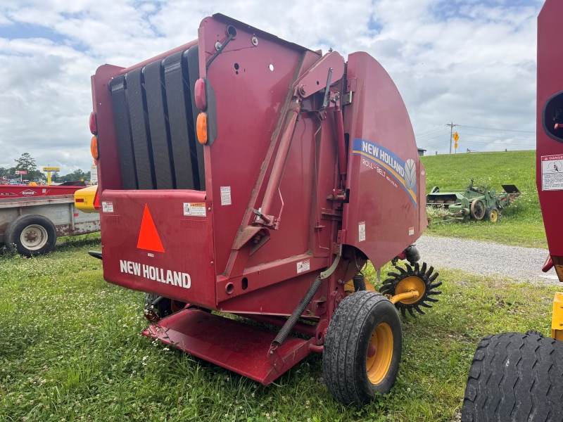 2016 New Holland RB450U round baler at Baker & Sons Equipment in Ohio