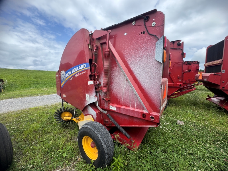 2016 New Holland RB450U round baler at Baker & Sons Equipment in Ohio