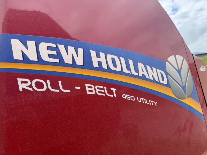2016 New Holland RB450U round baler at Baker & Sons Equipment in Ohio