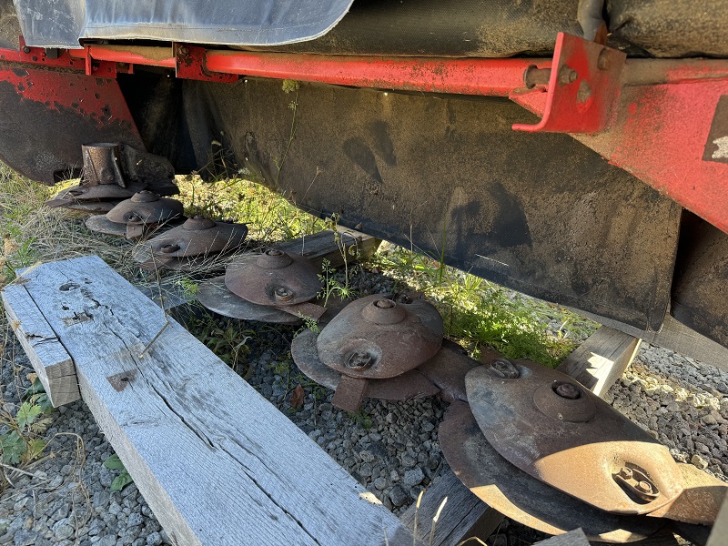 2008 Massey Ferguson 1328 disc mower for sale at Baker and Sons in Ohio