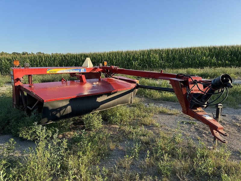 Used New Holland H7230 disc mower conditioner for sale at Baker and Sons in Ohio