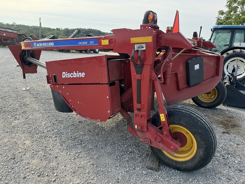 2019 New Holland 210R disc mower conditioner for sale at Baker & Sons Equipment in Ohio