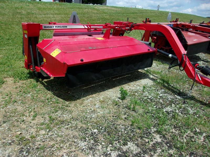 2017 massey ferguson 1359 disc mower conditioner for sale at baker & sons equipment in ohio