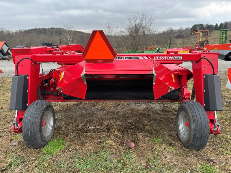 2017 Massey Ferguson 1359 disc mower conditioner at Baker and Sons Equipment in Ohio