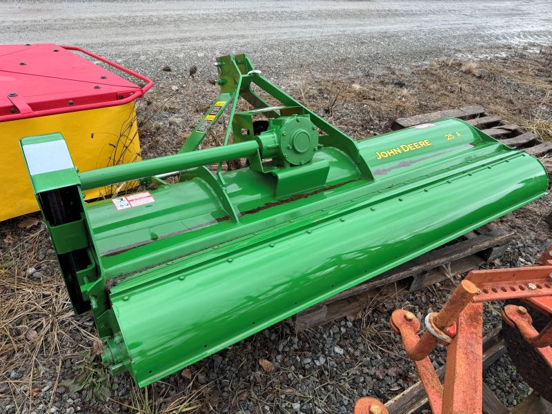 Used John Deere 25A flail mower for sale at Baker and Sons in Ohio