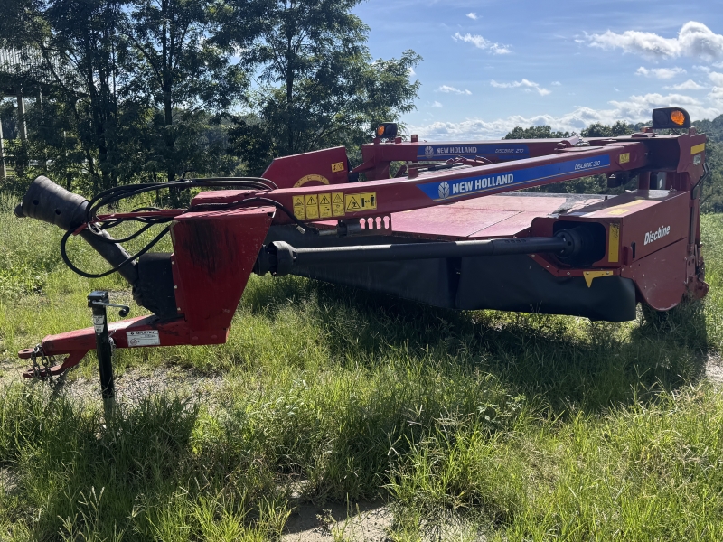 2022 New Holland 210R disc mower conditioner for sale at Baker and Sons in Ohio