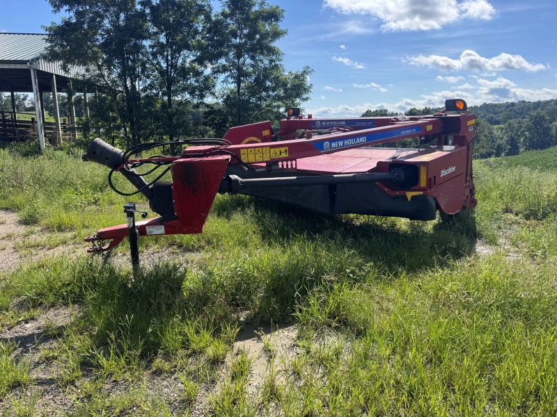 2022 New Holland 210R disc mower conditioner for sale at Baker and Sons in Ohio