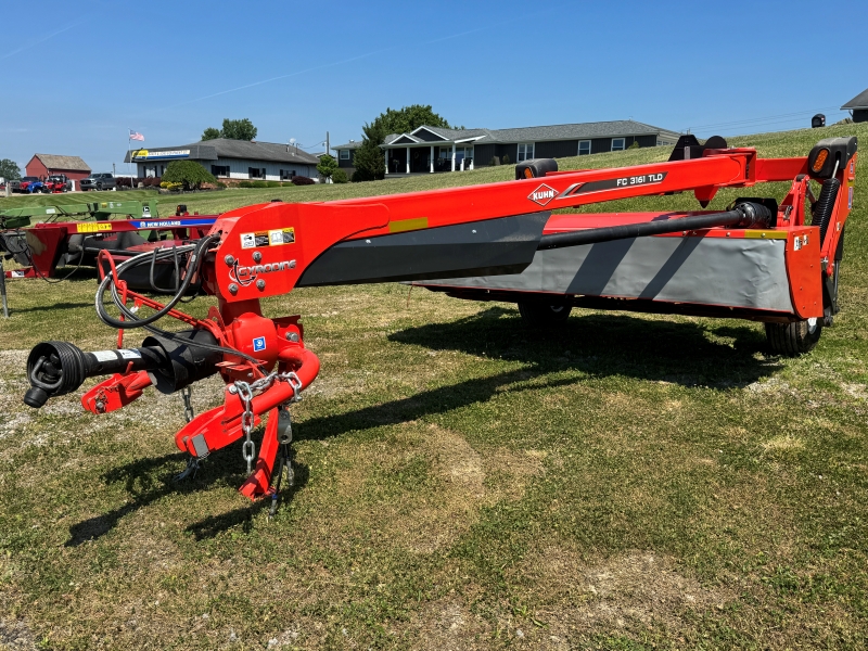 2024 Kuhn FC3161TLD disc mower conditioner for sale at Baker and Sons in Ohio