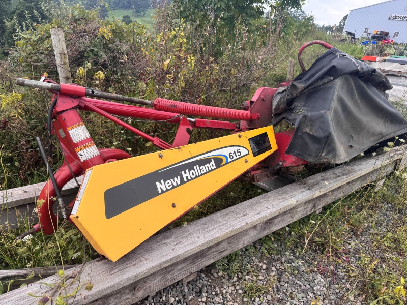 2005 New Holland 615 disc mower for sale at Baker & Sons Equipment in Ohio