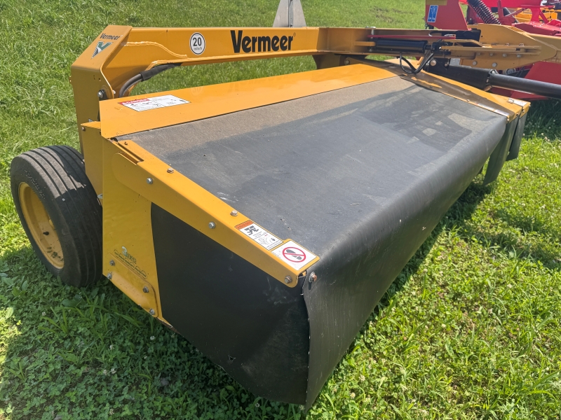 2023 Vermeer TM710 disc mower for sale at Baker and Sons in Ohio