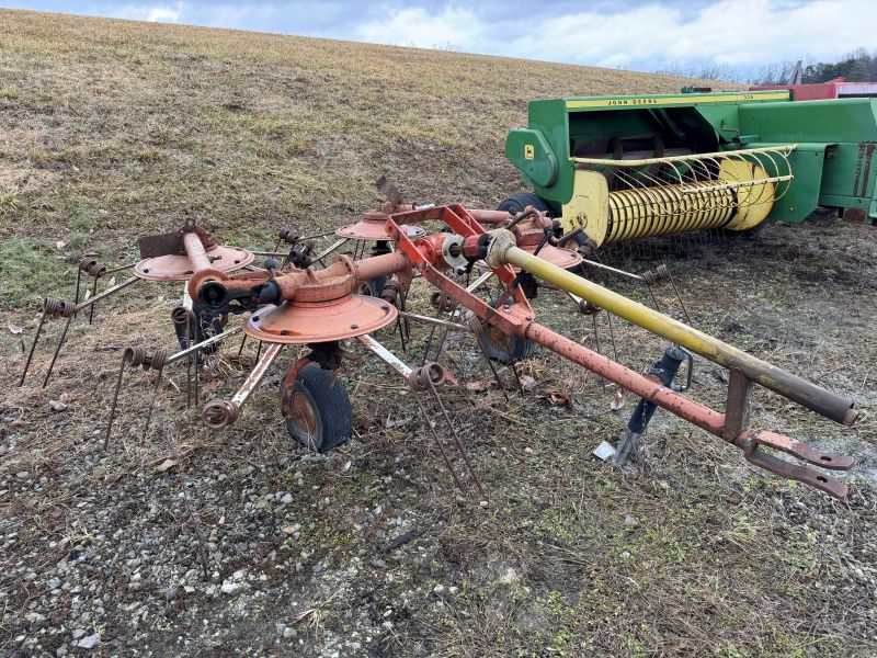 Used Kuhn GF452T tedder for sale at baker and sons in ohio