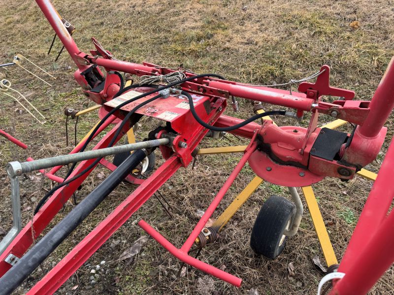 Used Tonutti GT500 tedder for sale at Baker & Sons Equipment in Ohio