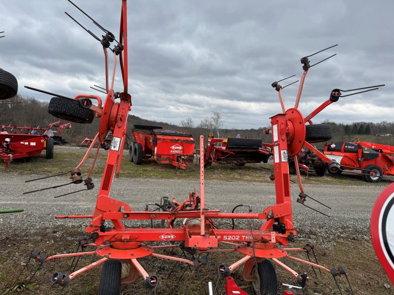 2009 Kuhn GF5202THA tedder for sale at Baker & Sons Equipment in Ohio