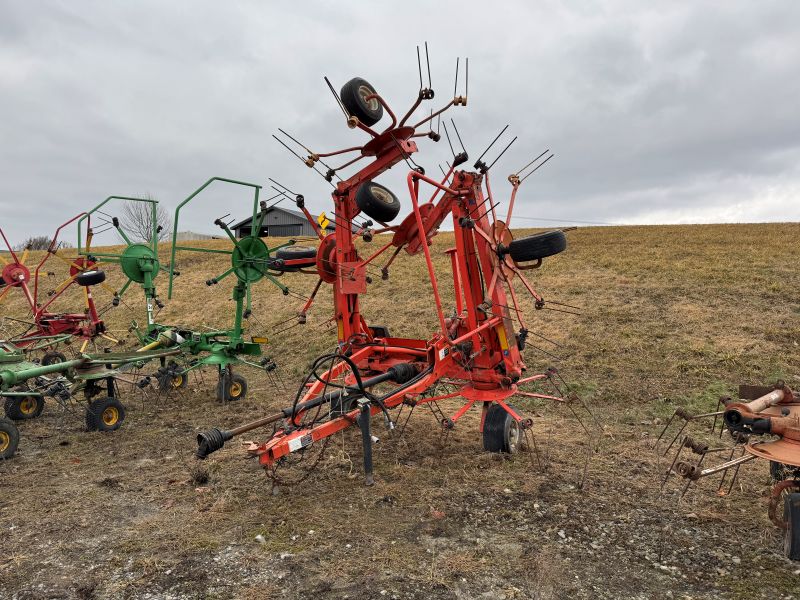 2006 Kuhn GF7802THA tedder in stock at Baker & Sons Equipment in Ohio