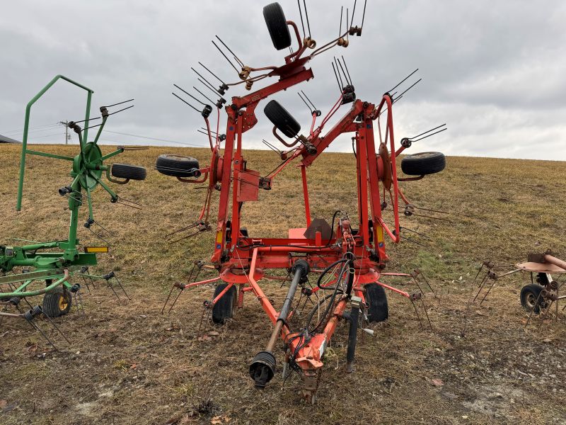 2006 Kuhn GF7802THA tedder for sale at Baker & Sons Equipment in Ohio