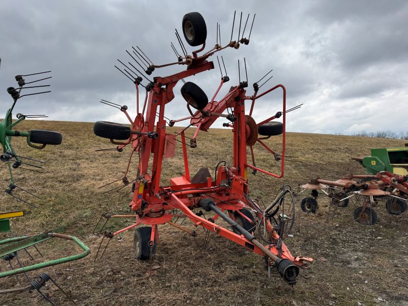 2006 Kuhn GF7802THA tedder for sale at Baker & Sons Equipment in Ohio