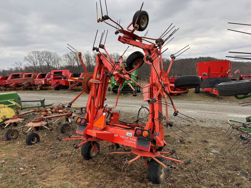 2006 Kuhn GF7802THA tedder for sale at Baker & Sons Equipment in Ohio