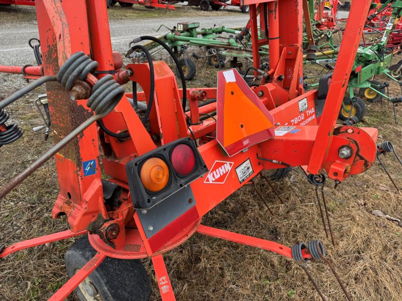 2006 Kuhn GF7802THA tedder for sale at Baker & Sons Equipment in Ohio