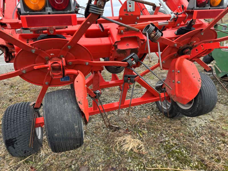 2015 Kuhn GF8702TGF tedder at Baker & Sons Equipment in Ohio