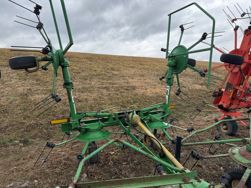 Used John Deere 756 tedder at Baker & Sons Equipment in Ohio