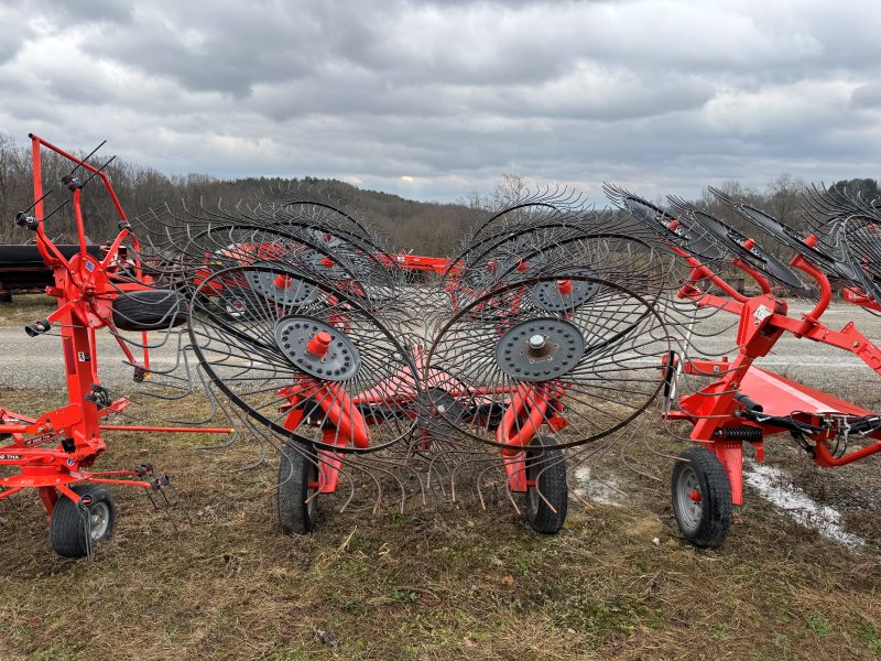 Used Kuhn SR110 rake in stock at Baker and Sons Equipment in Ohio