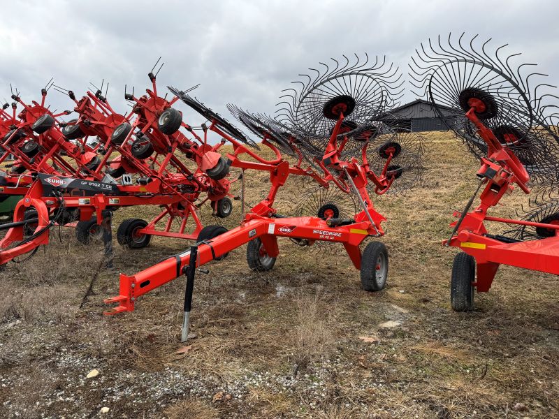 2014 Kuhn SR110GII rake in stock at Baker and Sons Equipment in Ohio