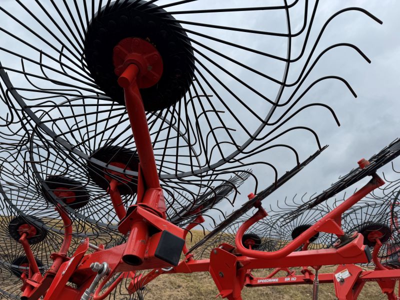 2014 Kuhn SR110GII rake in stock at Baker and Sons Equipment in Ohio