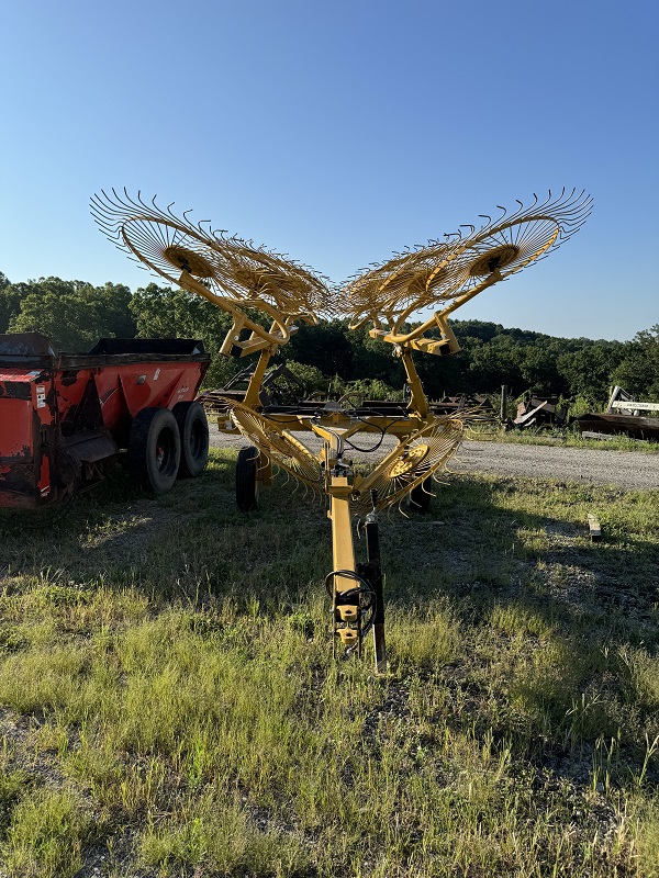 Used Vermeer VR1022 rake in stock at Baker and Sons Equipment in Lewisville, Ohio