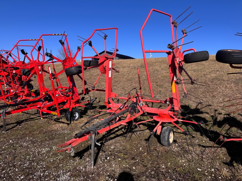 2011 Kuhn GF5202THA tedder in stock at Baker & Sons Equipment in Ohio