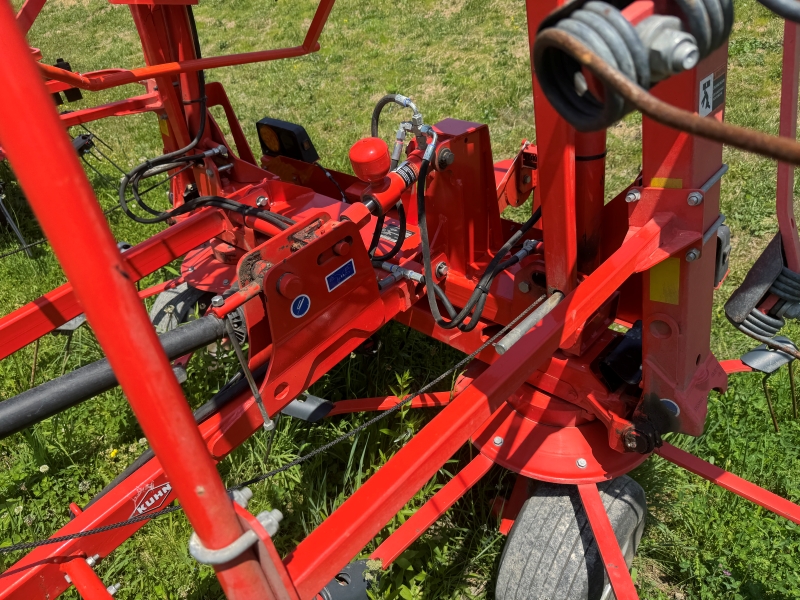 2021 Kuhn GF7802THA tedder at Baker & Sons Equipment in Ohio