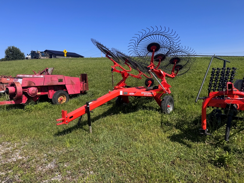 2017 Kuhn SR108GII rake for sale at Baker & Sons Equipment in Ohio