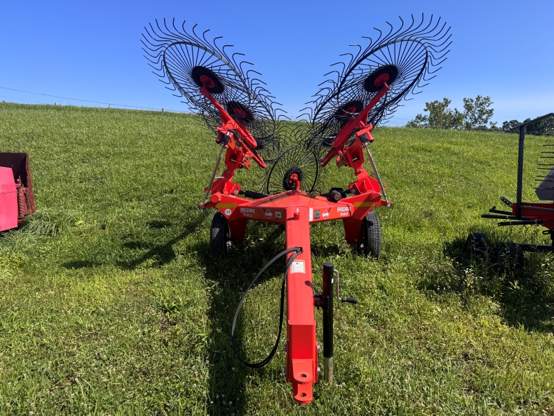 2017 Kuhn SR108GII rake for sale at Baker & Sons Equipment in Ohio