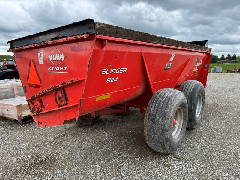 2016 Kuhn 8114 manure spreader at Baker & Sons Equipment in Ohio