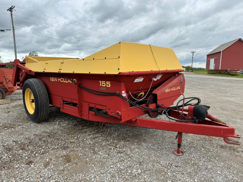 Used New Holland 155 manure spreader at Baker & Sons Equipment in Ohio