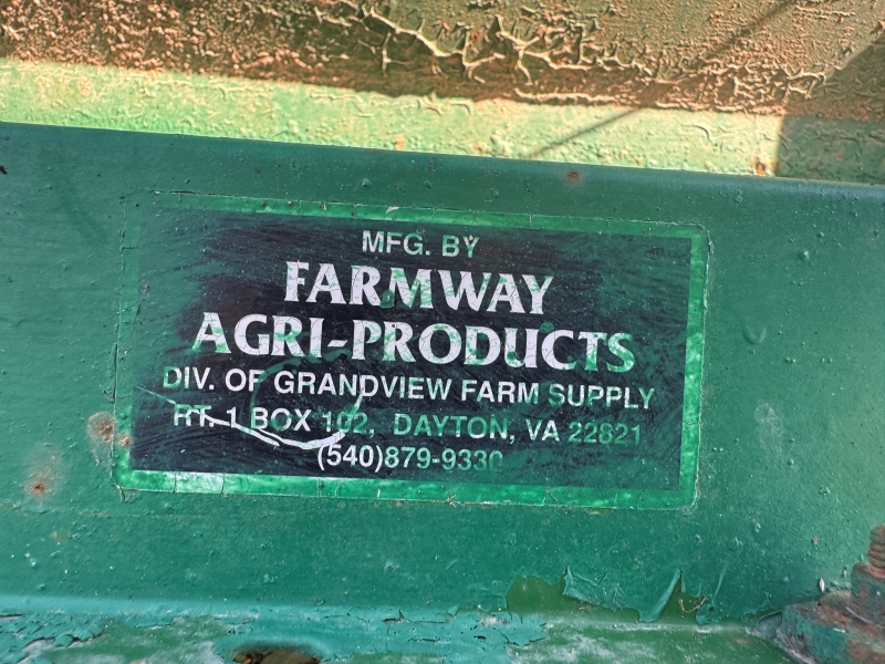 Used Farmway 25 manure spreader at Baker & Sons Equipment in Ohio
