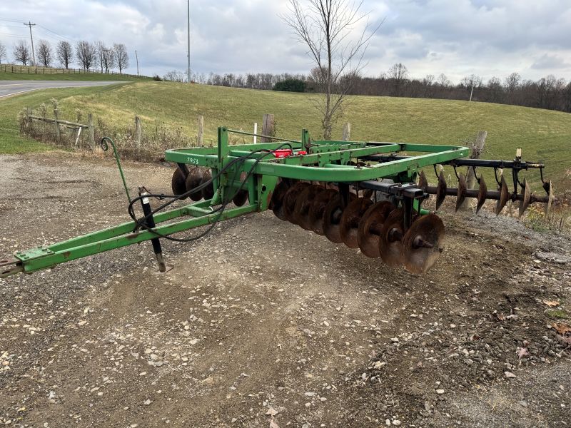 Used John Deere 210 disc in stock at Baker & Sons Equipment in Ohio