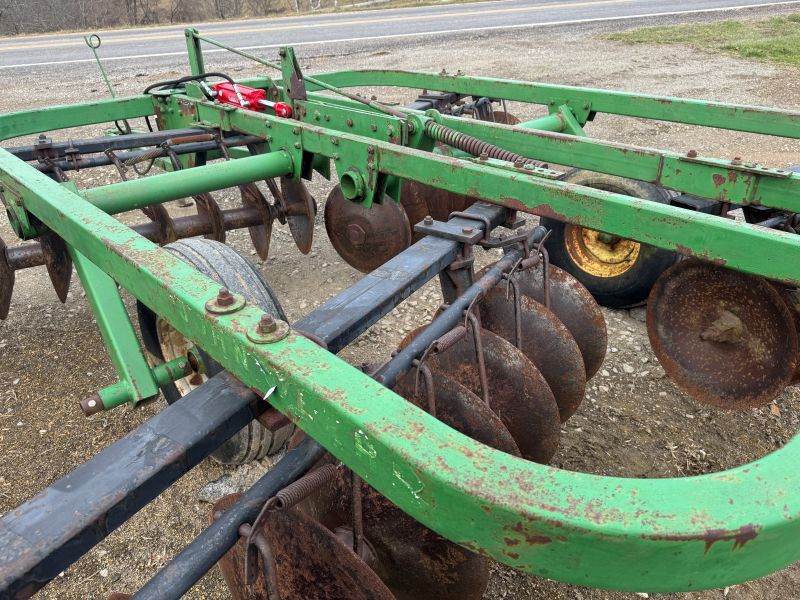 Used John Deere 210 disc for sale at baker and sons equipment in ohio