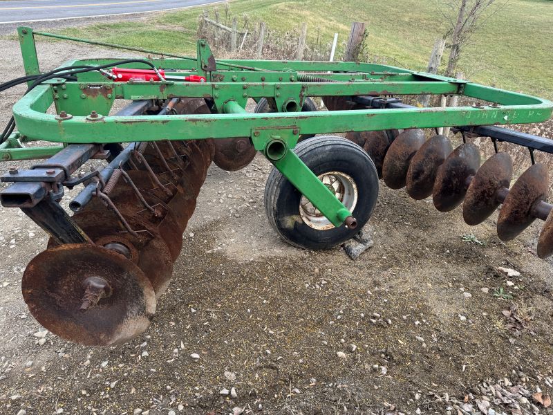 Used John Deere 210 disc for sale at baker and sons equipment in ohio